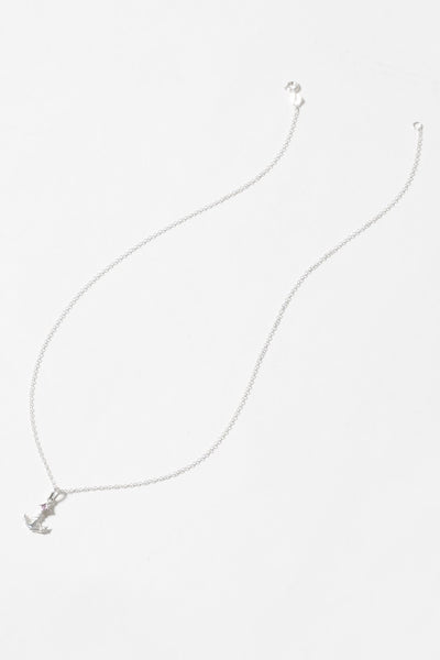 Sterling Silver Anchor Pendant