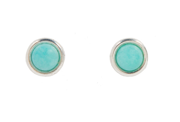 Amazonite Debra Studs