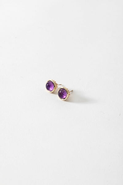 Amethyst Debra Studs