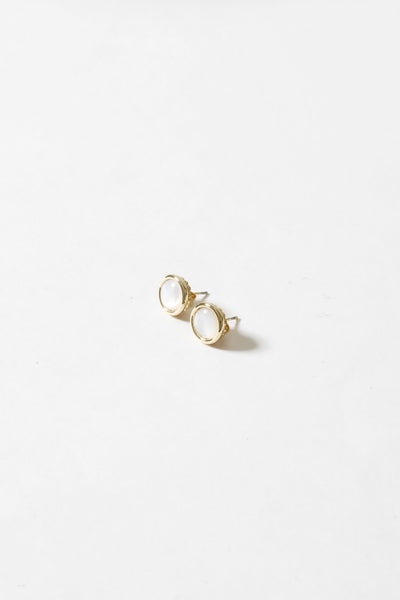 Gold Debra Studs