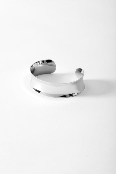 Simple Cuff Silver Minimal Cuff – seconddaughter