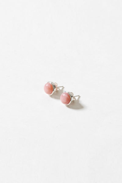 Pink Opal Debra Studs