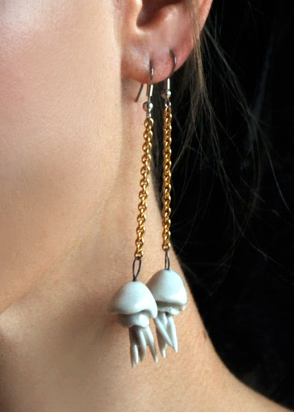 Mini Jellyfish Earrings