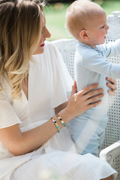 Skinny Rainbow Cuff