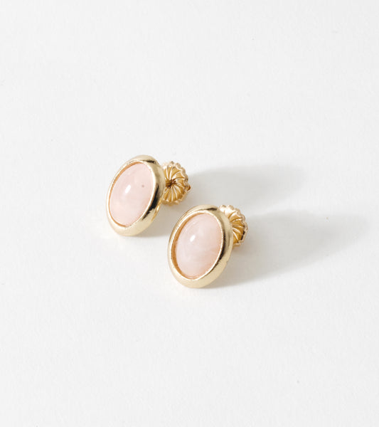 Rose Quartz Canyon Studs